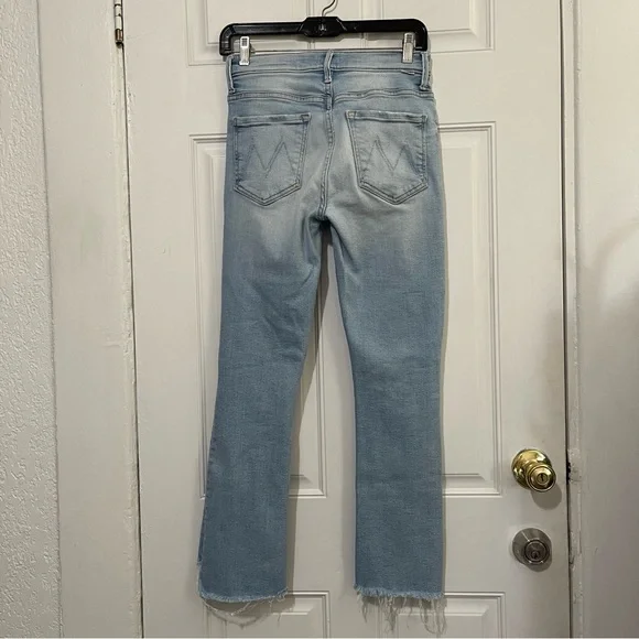 MOTHER The Insider Crop Step FrayJeans In LIMITED EDITION Size 26
